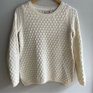 Chic Cream Knit Sweater